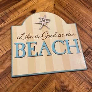 Beach Sign